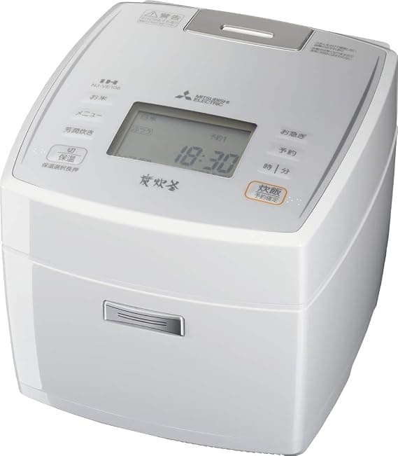 三菱 NJ-VE108-W レビュー｜備長炭炭炊釜を検証【2026年版】
